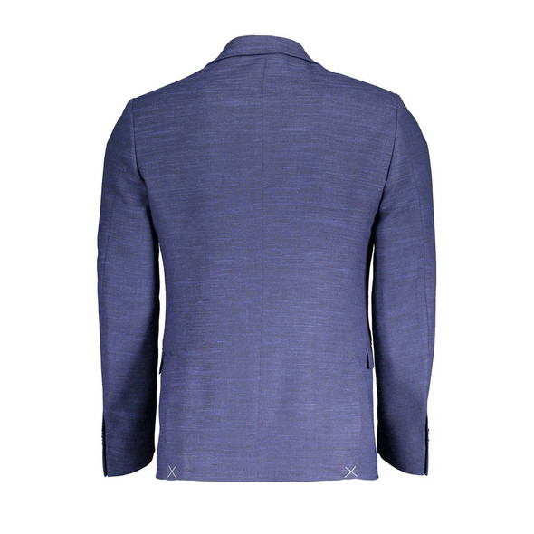 Blue Polyester Jackets & Coat GU-24836 Blue Polyester Jackets & Coat GU-24836