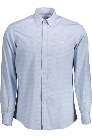 Light Blue Cotton Regular Fit Shirt Light Blue Cotton Regular Fit Shirt