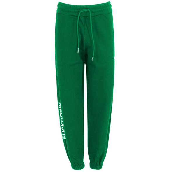 Comme Des Fuckdown Green Cotton Jeans & Pant Comme Des Fuckdown Green Cotton Jeans & Pant