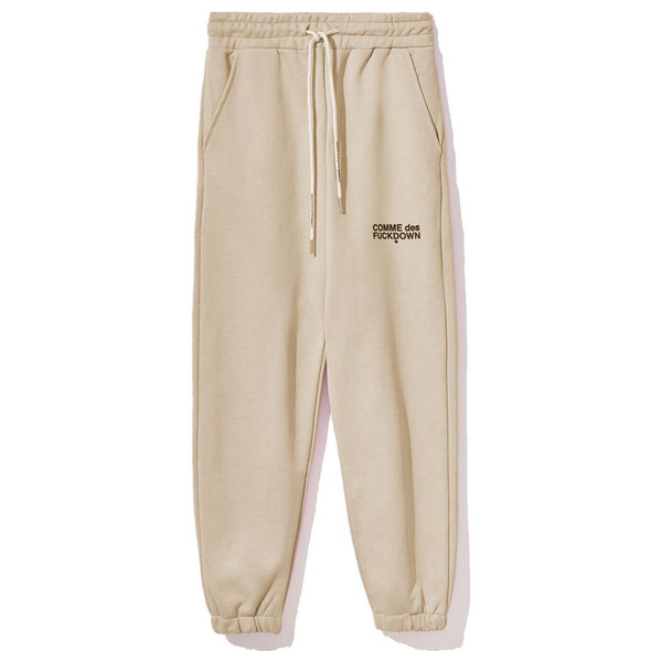 Beige Cotton Jeans & Pant Beige Cotton Jeans & Pant