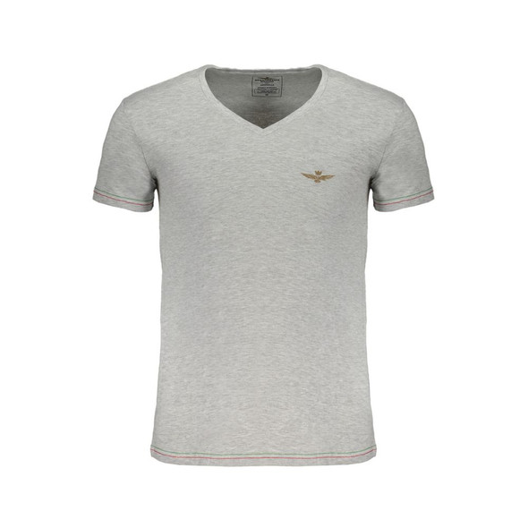 Aeronautica Militare Brown Cotton Men T-Shirt AE-31105 Aeronautica Militare Brown Cotton Men T-Shirt AE-31105
