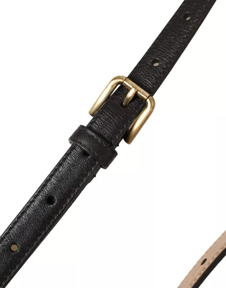 Dark Brown Leather Gold Metal Buckle Women Belt WMB3716 Dark Brown Leather Gold Metal Buckle Women Belt WMB3716