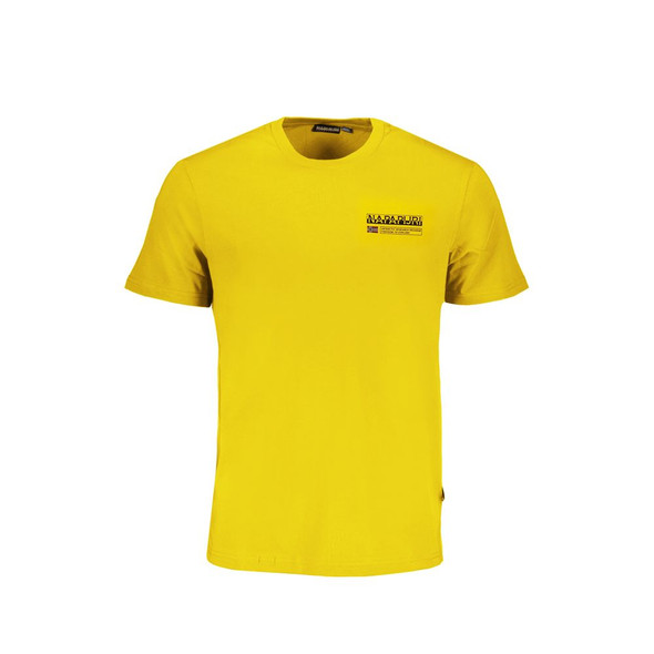 Yellow Cotton T-Shirt NA-29516 Yellow Cotton T-Shirt NA-29516