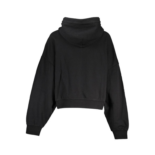 Napapijri Black Cotton Sweater Napapijri Black Cotton Sweater