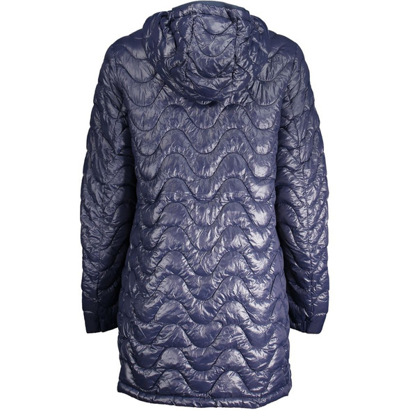 K-WAY Blue Polyamide Jackets & Coat K-WAY Blue Polyamide Jackets & Coat