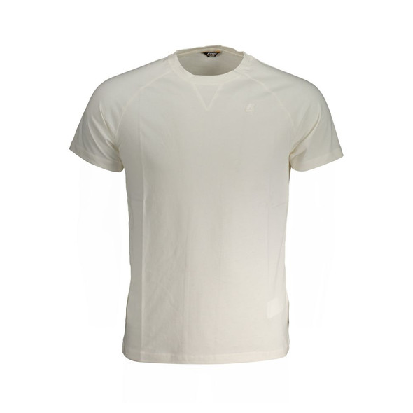 White Cotton T-Shirt KW-30631 White Cotton T-Shirt KW-30631