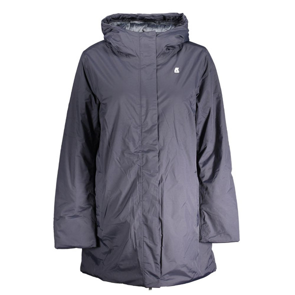 Blue Polyamide Jackets & Coat KW-30642 Blue Polyamide Jackets & Coat KW-30642