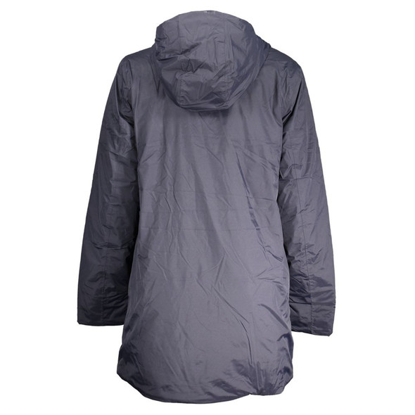 Blue Polyamide Jackets & Coat KW-30642 Blue Polyamide Jackets & Coat KW-30642