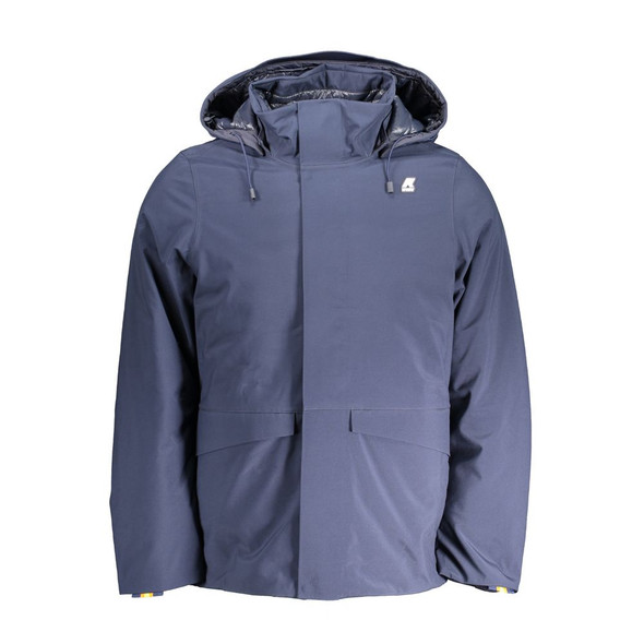 K-WAY Blue Polyester Jacket K-WAY Blue Polyester Jacket