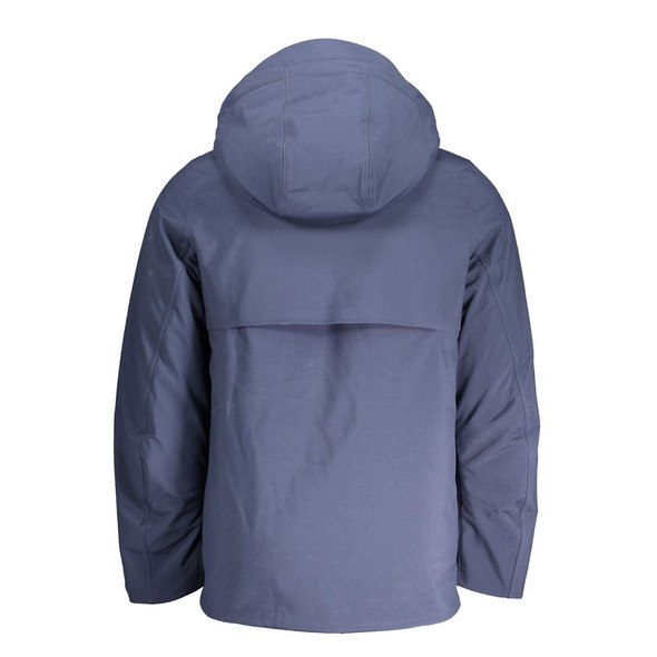 K-WAY Blue Polyester Jacket K-WAY Blue Polyester Jacket