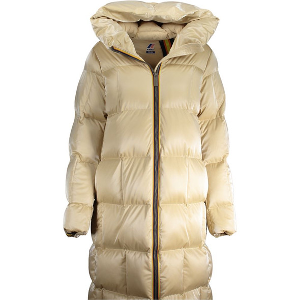 K-WAY Beige Polyester Jackets & Coat K-WAY Beige Polyester Jackets & Coat