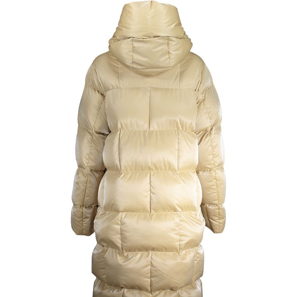 K-WAY Beige Polyester Jackets & Coat K-WAY Beige Polyester Jackets & Coat