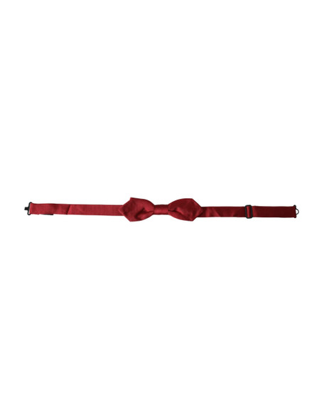 Red Silk Jacquard Adjustable Neck Men Bow Tie Red Silk Jacquard Adjustable Neck Men Bow Tie
