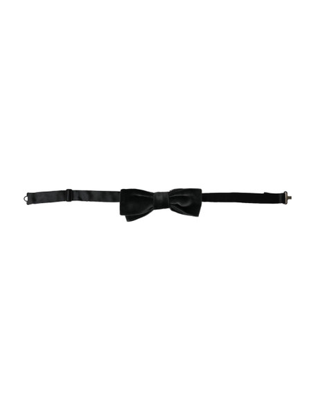 Black Velvet Cotton Adjustable Neck Men Bow Tie Black Velvet Cotton Adjustable Neck Men Bow Tie