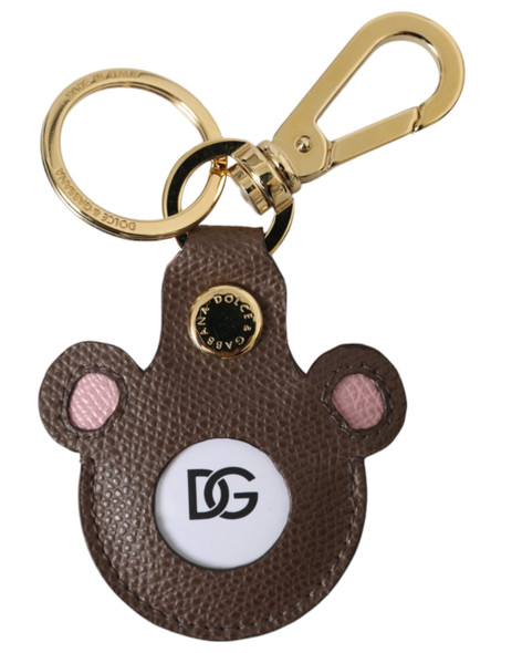 Dolce & Gabbana Multicolor Dauphine Calfskin DG Logo Keyring Keychain Dolce & Gabbana Multicolor Dauphine Calfskin DG Logo Keyring Keychain