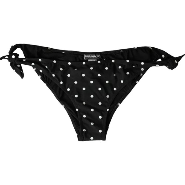 Black Polka Dot Swimwear Beachwear Bottom Bikini Black Polka Dot Swimwear Beachwear Bottom Bikini