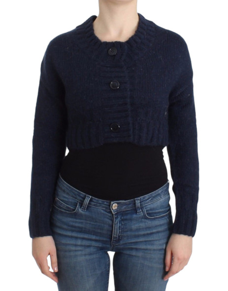 Blue cropped cardigan Blue cropped cardigan