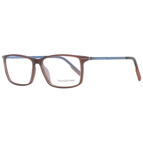 Ermenegildo Zegna Brown Men Optical Frames ER-1053501 Ermenegildo Zegna Brown Men Optical Frames ER-1053501