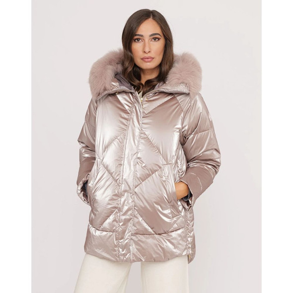 Pink Polyester Jackets & Coat PE-13562 Pink Polyester Jackets & Coat PE-13562