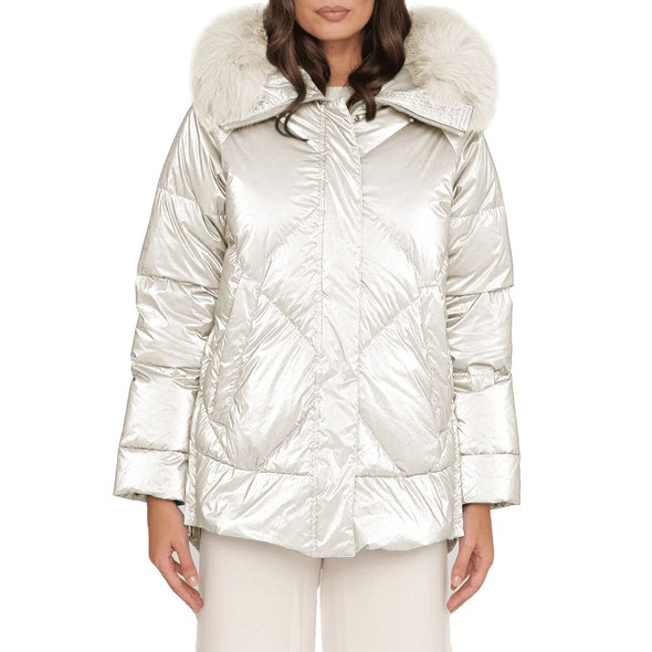 White Polyester Jackets & Coat White Polyester Jackets & Coat