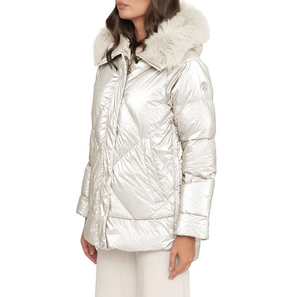 White Polyester Jackets & Coat White Polyester Jackets & Coat