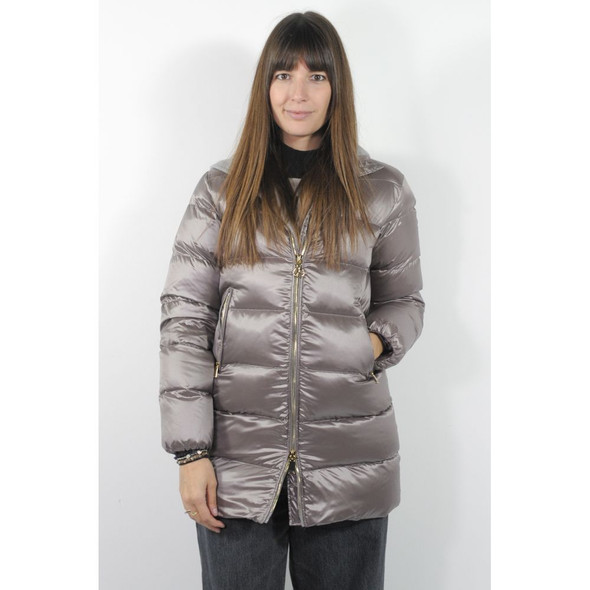 Gray Polyester Jackets & Coat PE-13587 Gray Polyester Jackets & Coat PE-13587