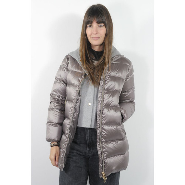 Gray Polyester Jackets & Coat PE-13587 Gray Polyester Jackets & Coat PE-13587