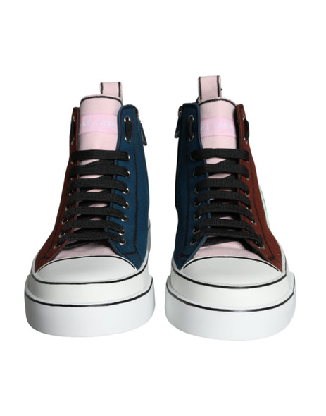 Multicolor Patchwork High Top Sneaker Shoes Multicolor Patchwork High Top Sneaker Shoes