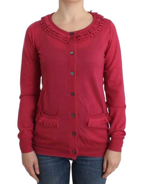 John Galliano Pink wool cardigan John Galliano Pink wool cardigan