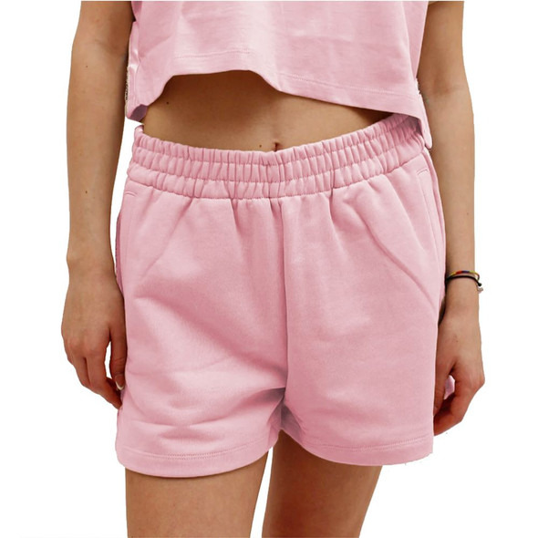 Comme Des Fuckdown Pink Cotton Short Comme Des Fuckdown Pink Cotton Short