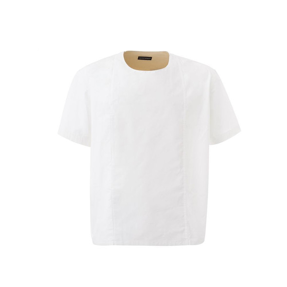 Emporio Armani White Cotton T-Shirt Emporio Armani White Cotton T-Shirt