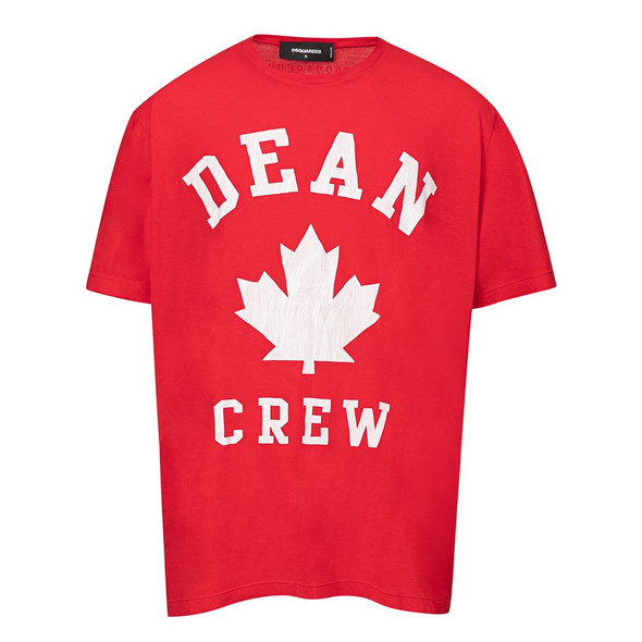 Dsquared² Red Cotton T-Shirt Dsquared² Red Cotton T-Shirt