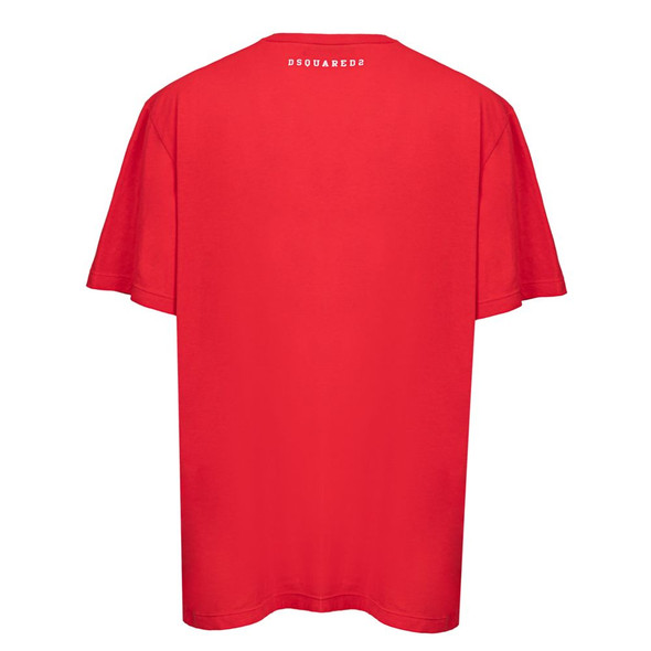 Dsquared² Red Cotton T-Shirt Dsquared² Red Cotton T-Shirt