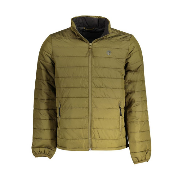 Timberland Green Polyester Jacket Timberland Green Polyester Jacket