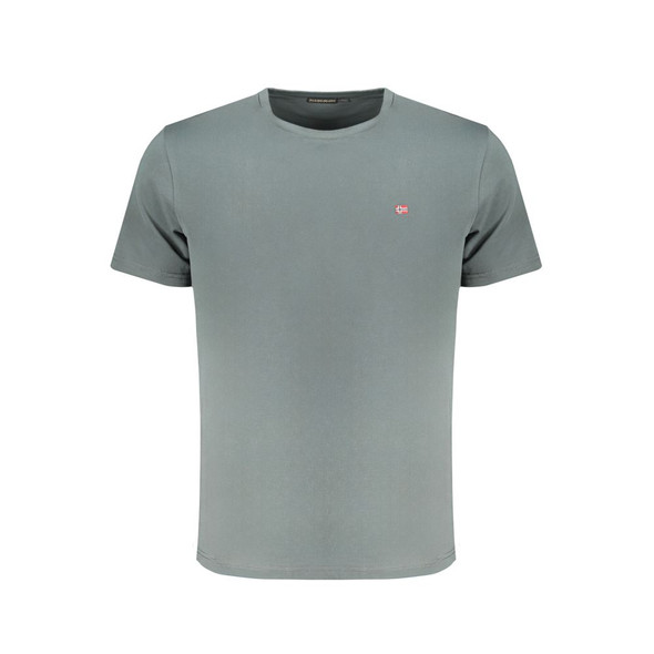 Napapijri Green Cotton T-Shirt Napapijri Green Cotton T-Shirt