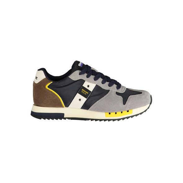 Gray Polyester Sneaker BL-31646 Gray Polyester Sneaker BL-31646