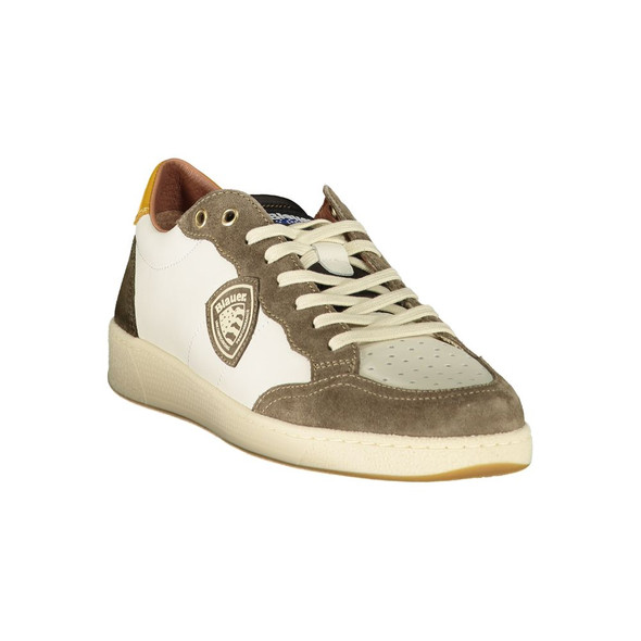 White Polyester Sneaker BL-31647 White Polyester Sneaker BL-31647