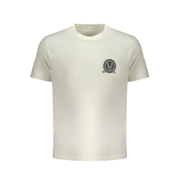 Wrangler White Cotton T-Shirt WR-31635 Wrangler White Cotton T-Shirt WR-31635