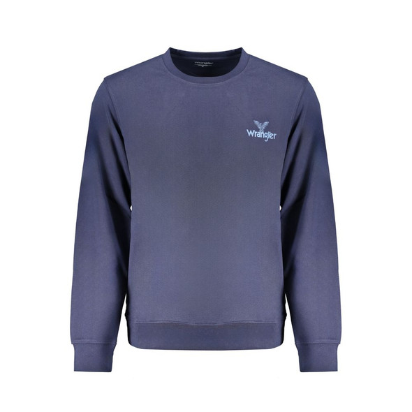 Wrangler Blue Cotton Sweater Wrangler Blue Cotton Sweater