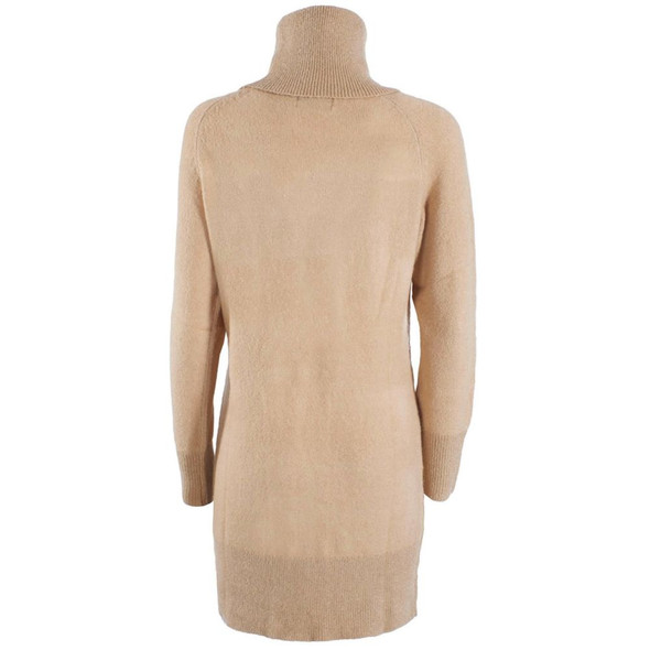 Beige Viscose Dress Beige Viscose Dress
