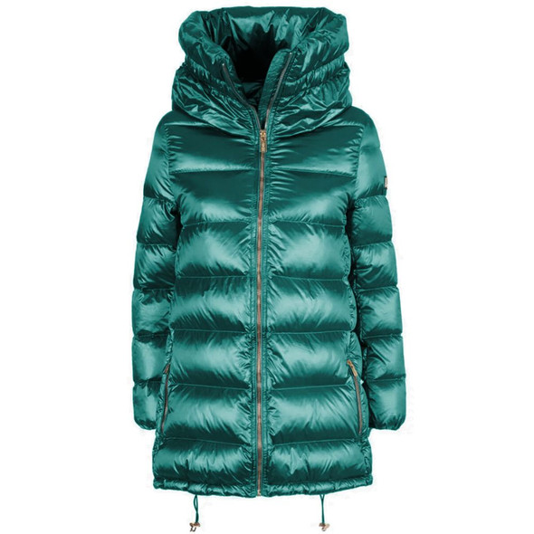 Green Nylon Women Jacket Green Nylon Women Jacket