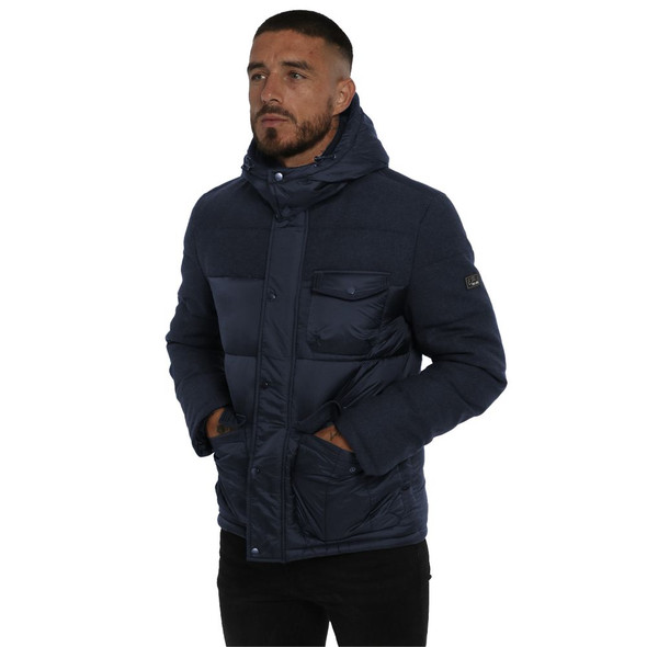 Blue Polyester Jacket YE-13686 Blue Polyester Jacket YE-13686
