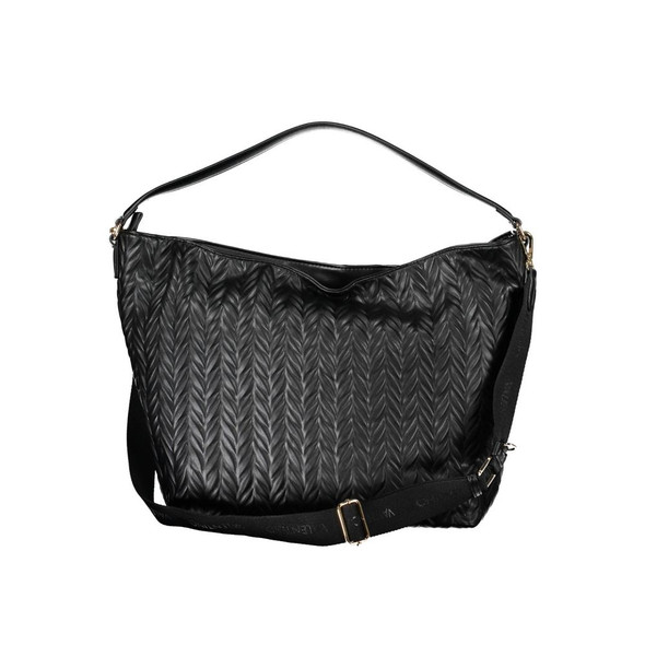 Black Polyethylene Handbag VA-21556 Black Polyethylene Handbag VA-21556