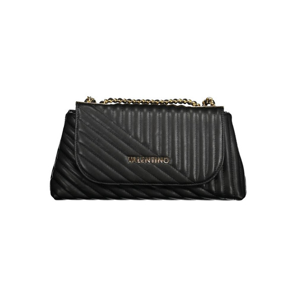 Mario Valentino Black Polyethylene Handbag VA-24275 Mario Valentino Black Polyethylene Handbag VA-24275