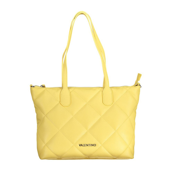 Yellow Polyethylene Handbag VA-24299 Yellow Polyethylene Handbag VA-24299