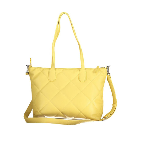 Yellow Polyethylene Handbag VA-24299 Yellow Polyethylene Handbag VA-24299