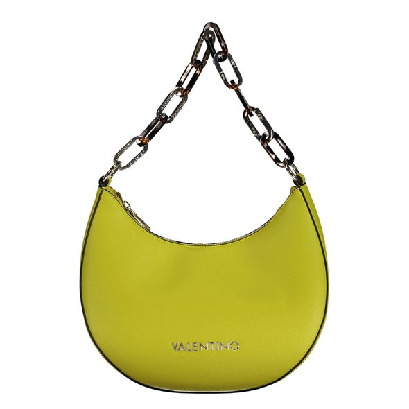 Yellow Polyethylene Women Handbag Yellow Polyethylene Women Handbag