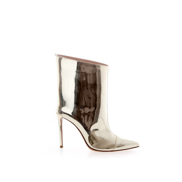 Multicolor Leather Patent Boot Multicolor Leather Patent Boot