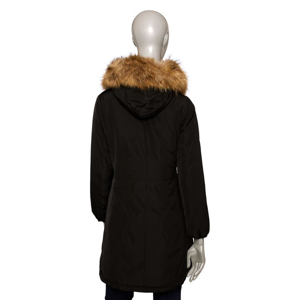 Black Polyester Women Jacket BA-24593 Black Polyester Women Jacket BA-24593