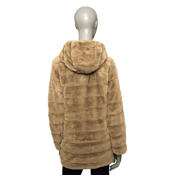 Beige Polyester Women Jacket Beige Polyester Women Jacket